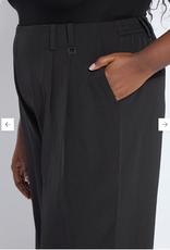 Lysse Lysse Black Pull-On Darcy Pleated Wide Leg Pant