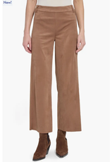 Lysse Lysse Camel Vionette Vegan Suede Wide Leg Pant