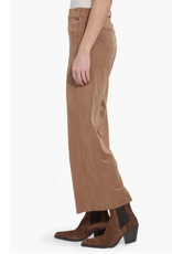 Lysse Lysse Camel Vionette Vegan Suede Wide Leg Pant