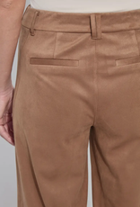 Lysse Lysse Camel Vionette Vegan Suede Wide Leg Pant