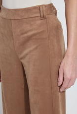 Lysse Lysse Camel Vionette Vegan Suede Wide Leg Pant