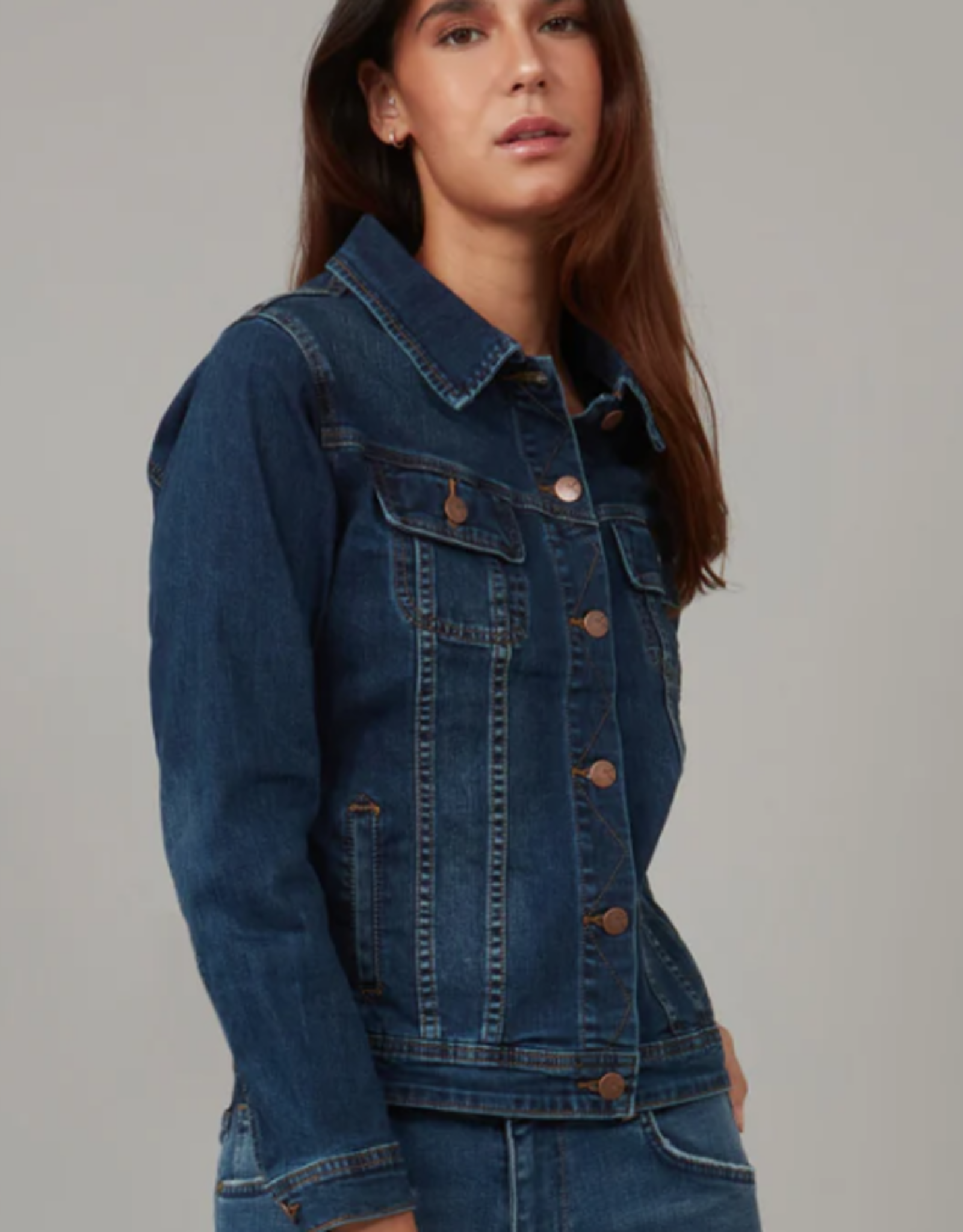 Lola Jeans Lola Gabriella Cool Starry Night Classic Denim Jacket