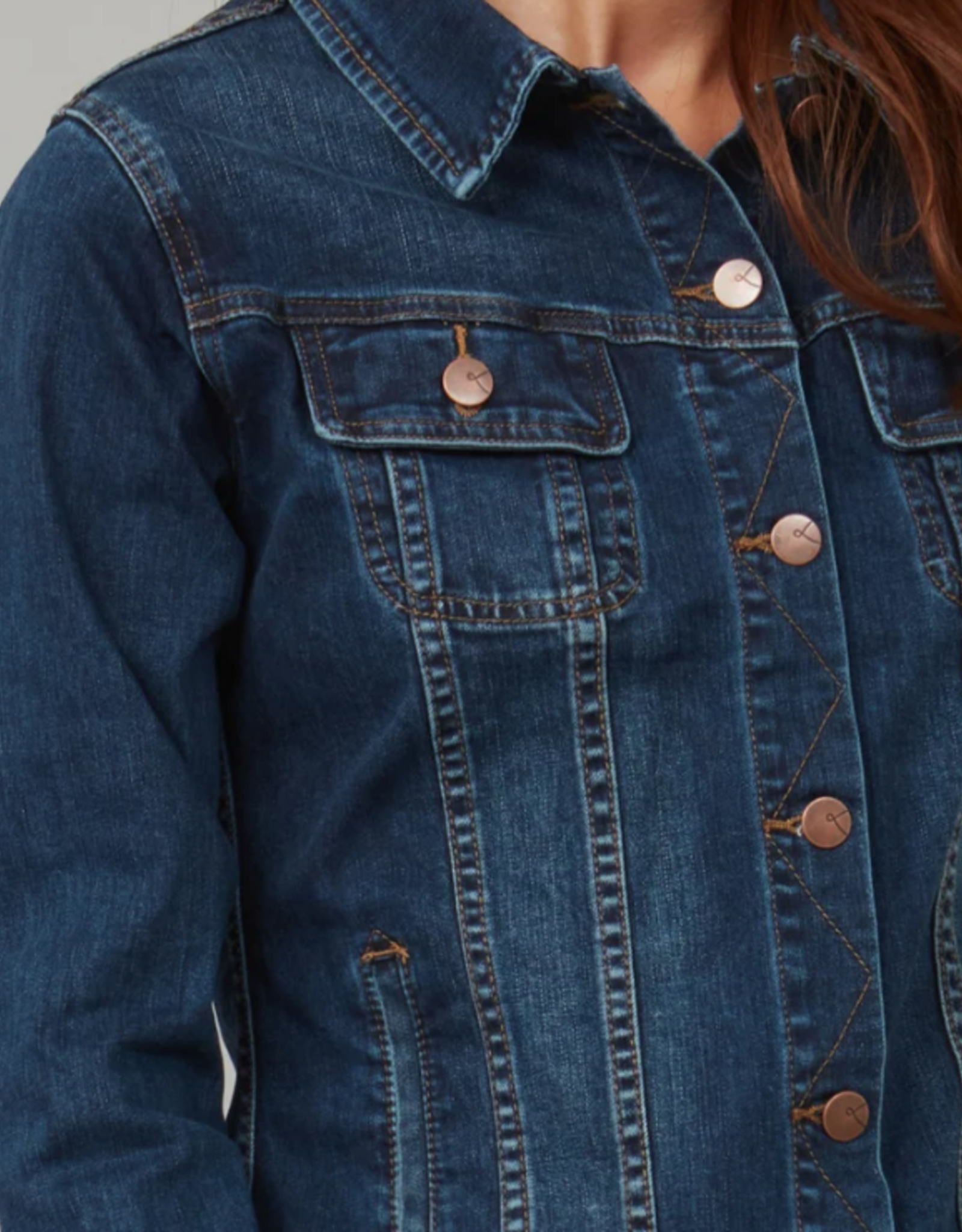 Lola Jeans Lola Gabriella Cool Starry Night Classic Denim Jacket