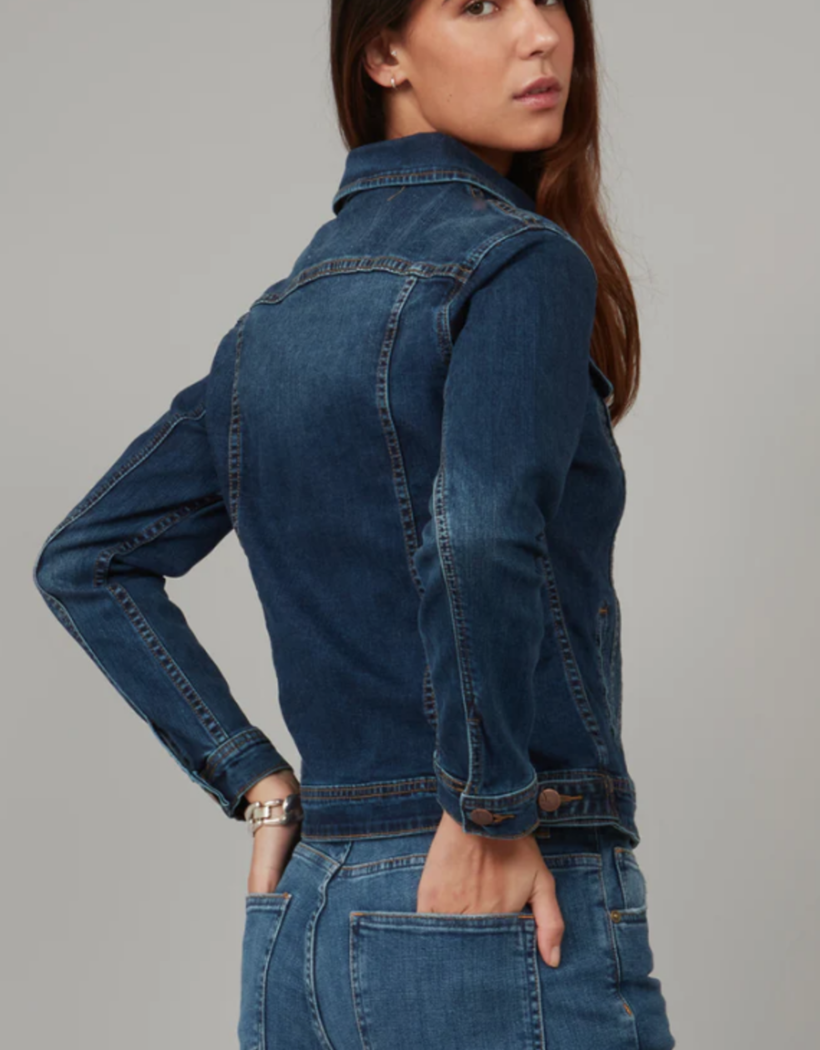 Lola Jeans Lola Gabriella Cool Starry Night Classic Denim Jacket