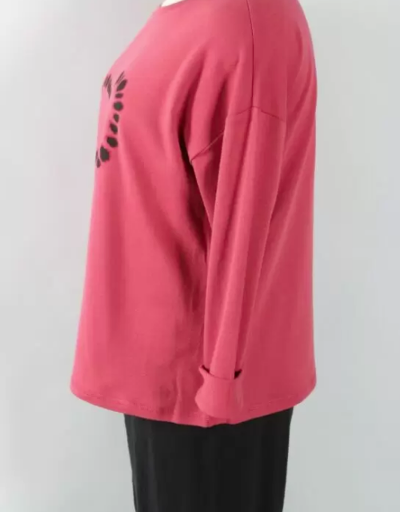 Escape Escape Garnet Destination Fleece Heart Pullover AL