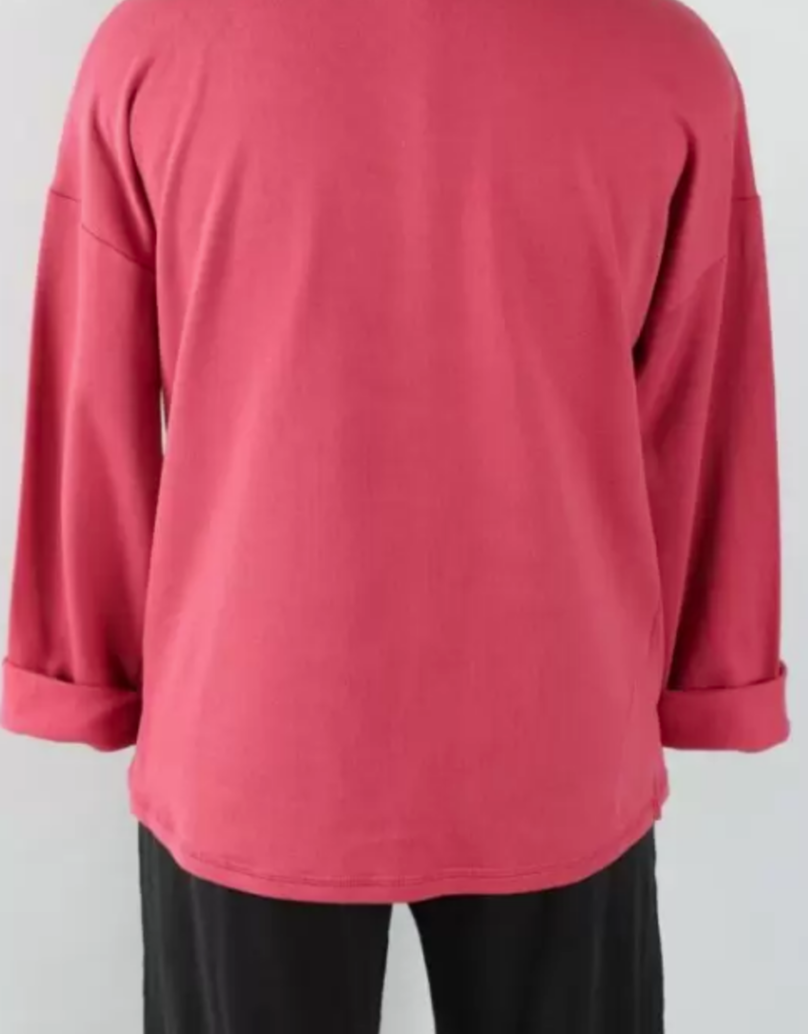 Escape Escape Garnet Destination Fleece Heart Pullover AL