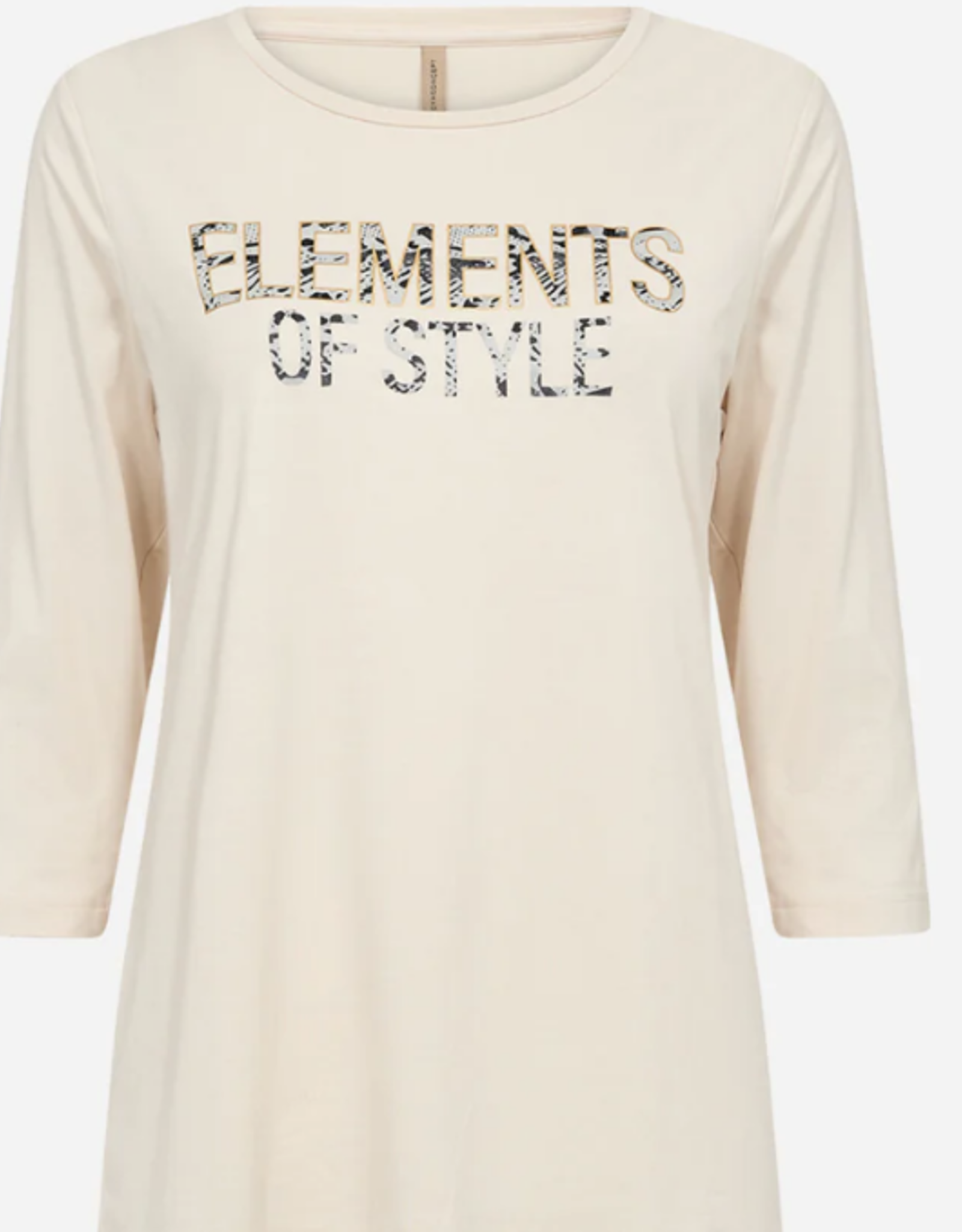 Soya Concept Soya Cream Elements of Style Tee LL