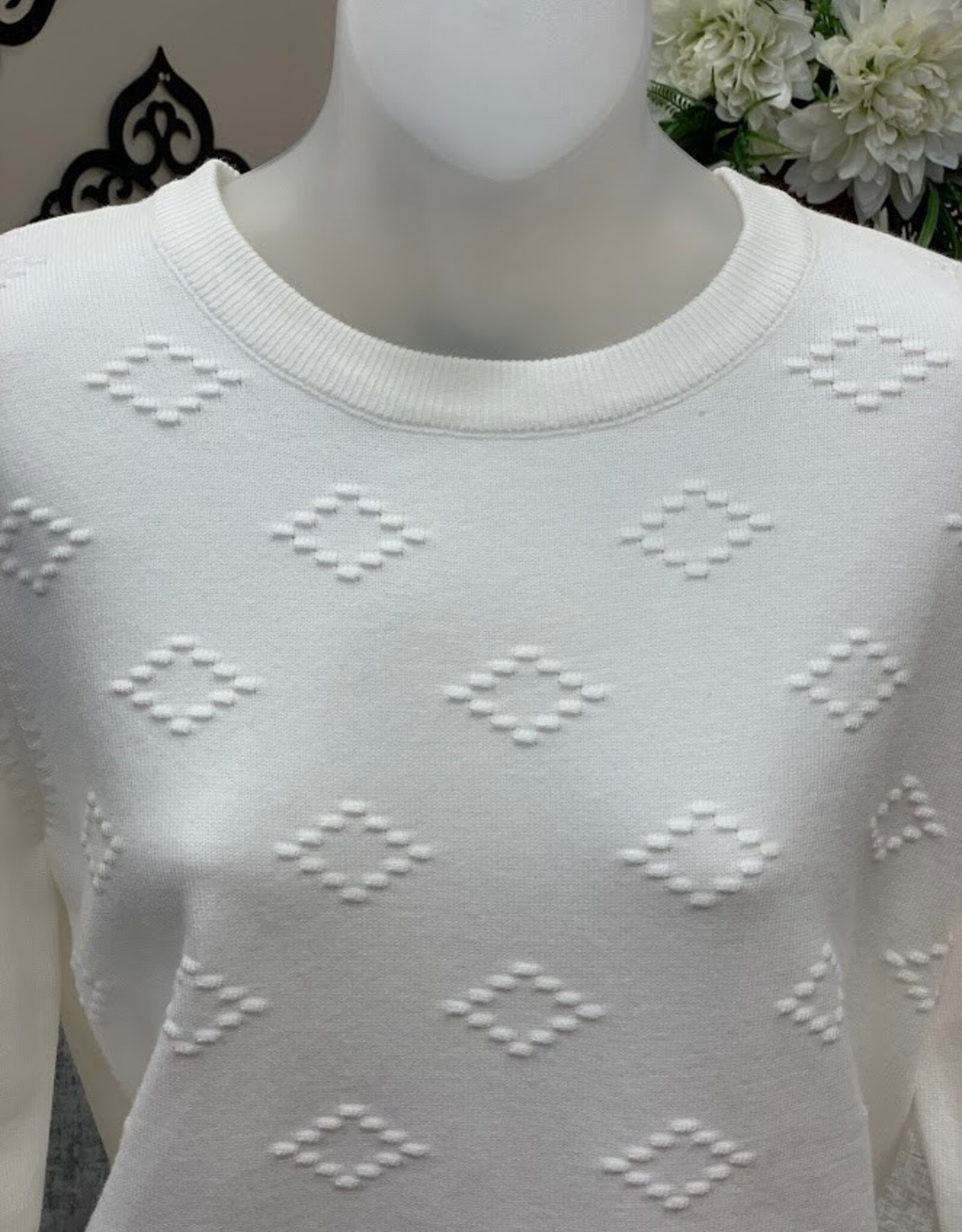 Papillon Papillon White Diamond Sweater LK