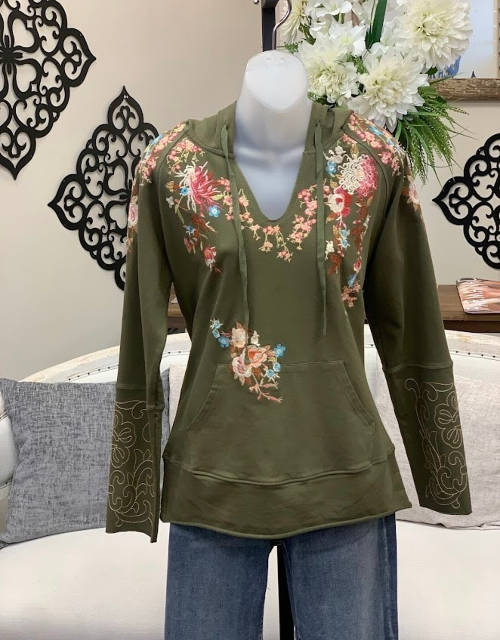 Paparazzi Paparazzi Olive Ft Pullover Hoodie