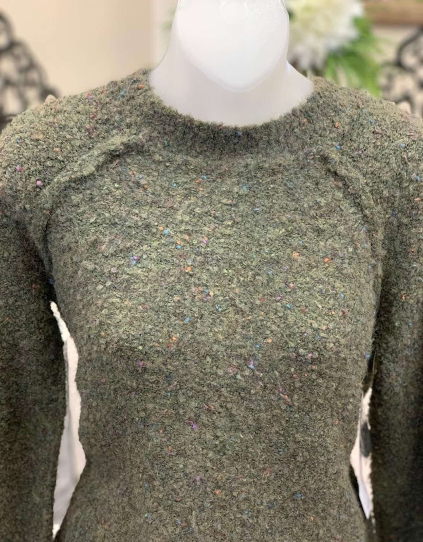 Tribal Tribal Ivy L/S Crew Neck Sweater CC