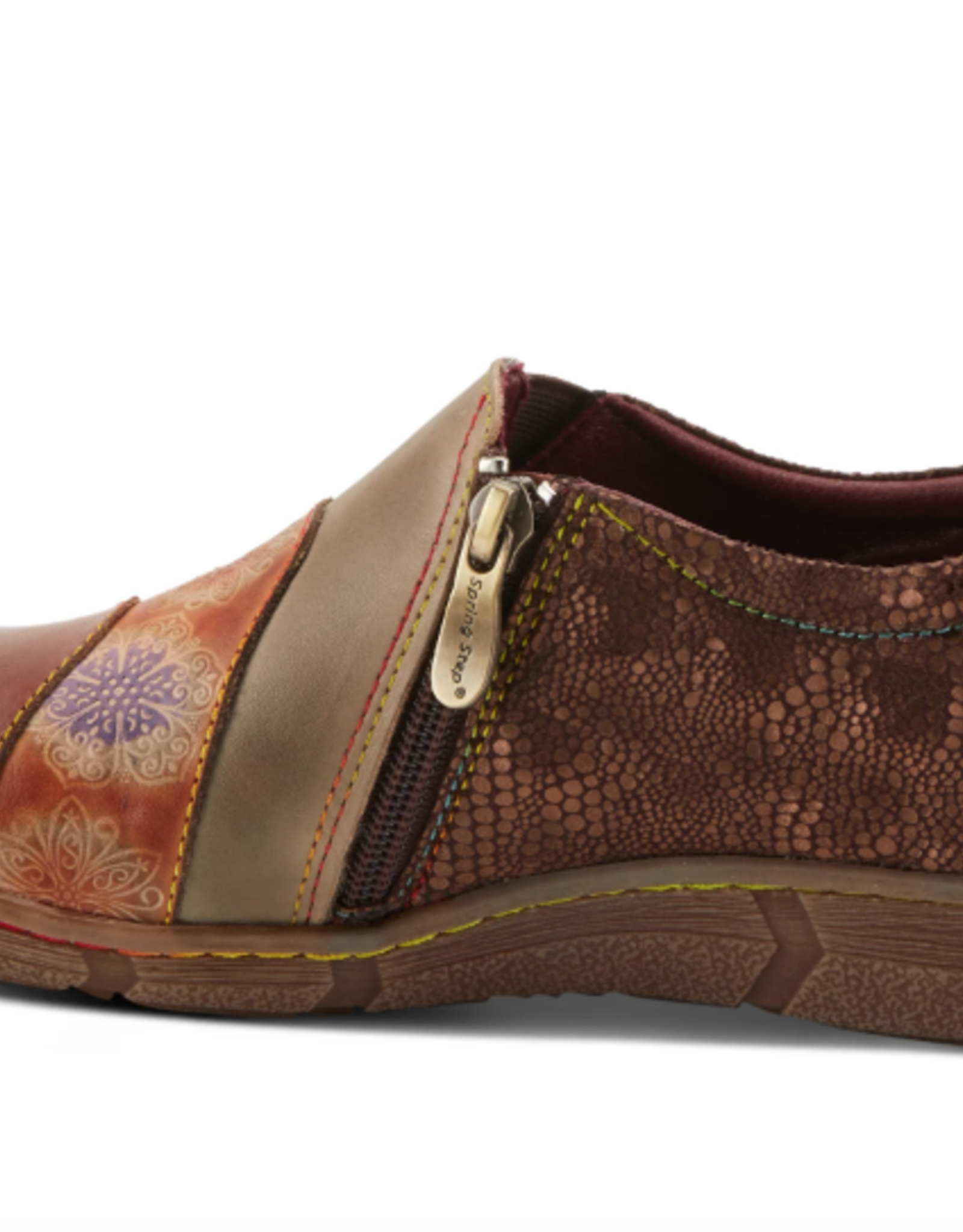 Spring Step Spring Step LATA Brown Multi Casual Shoe