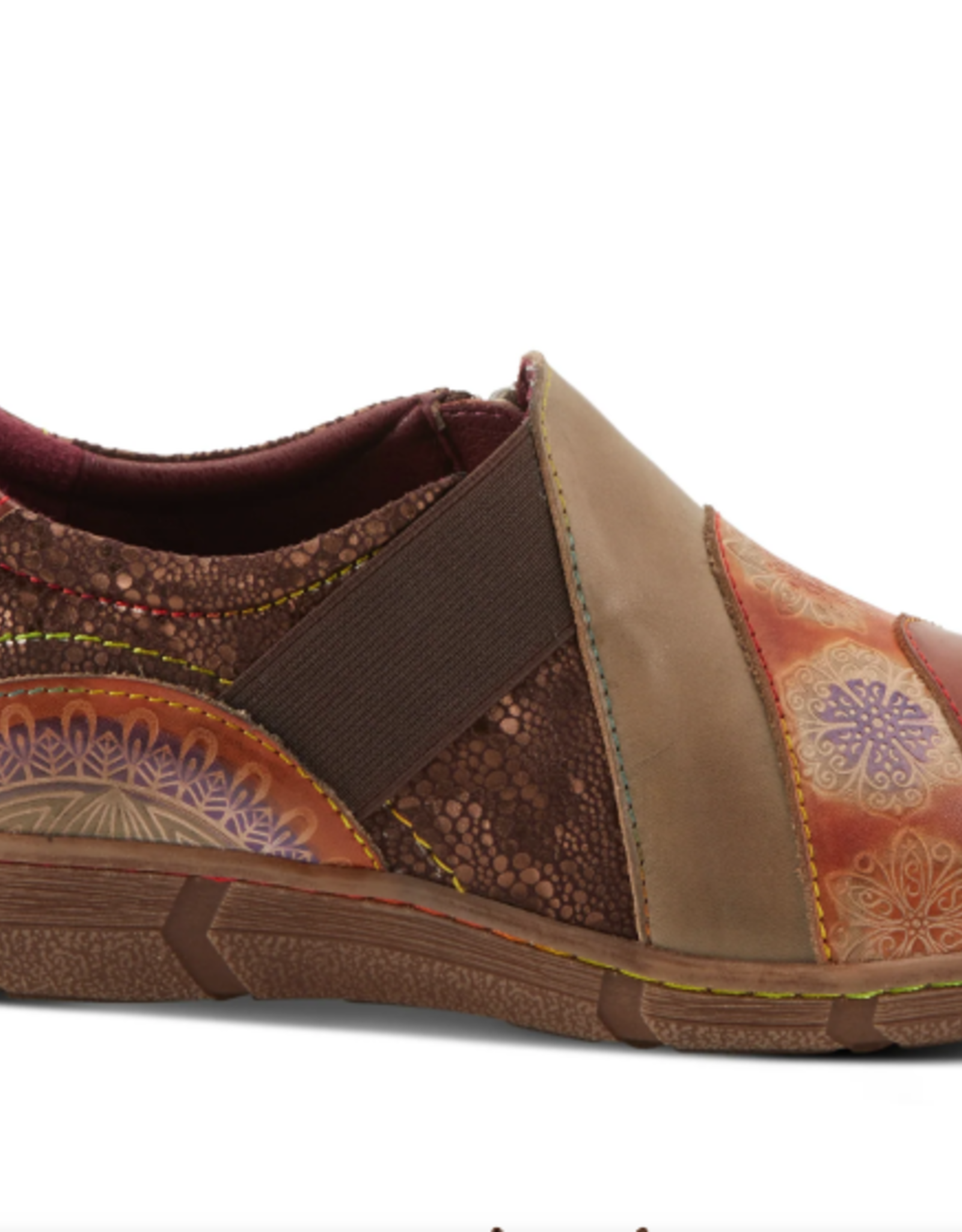 Spring Step Spring Step LATA Brown Multi Casual Shoe