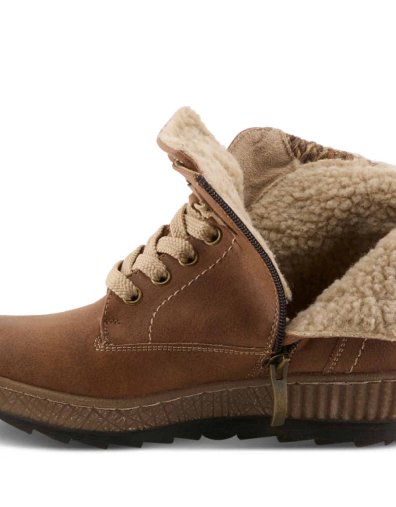 Spring Step Spring Step KARLENE Medium Brown Sporty Boot
