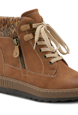 Spring Step Spring Step KARLENE Medium Brown Sporty Boot