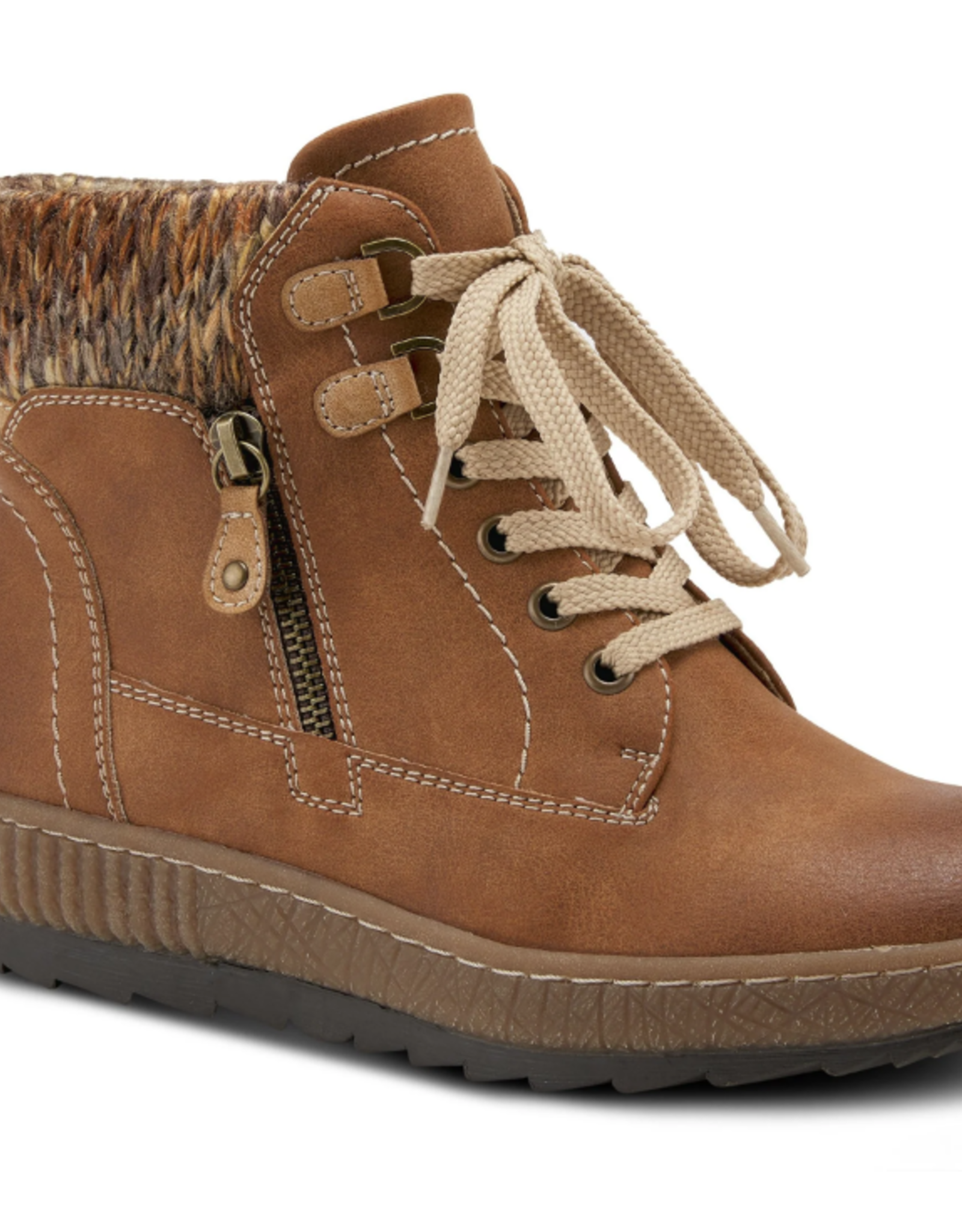 Spring Step Spring Step KARLENE Medium Brown Sporty Boot