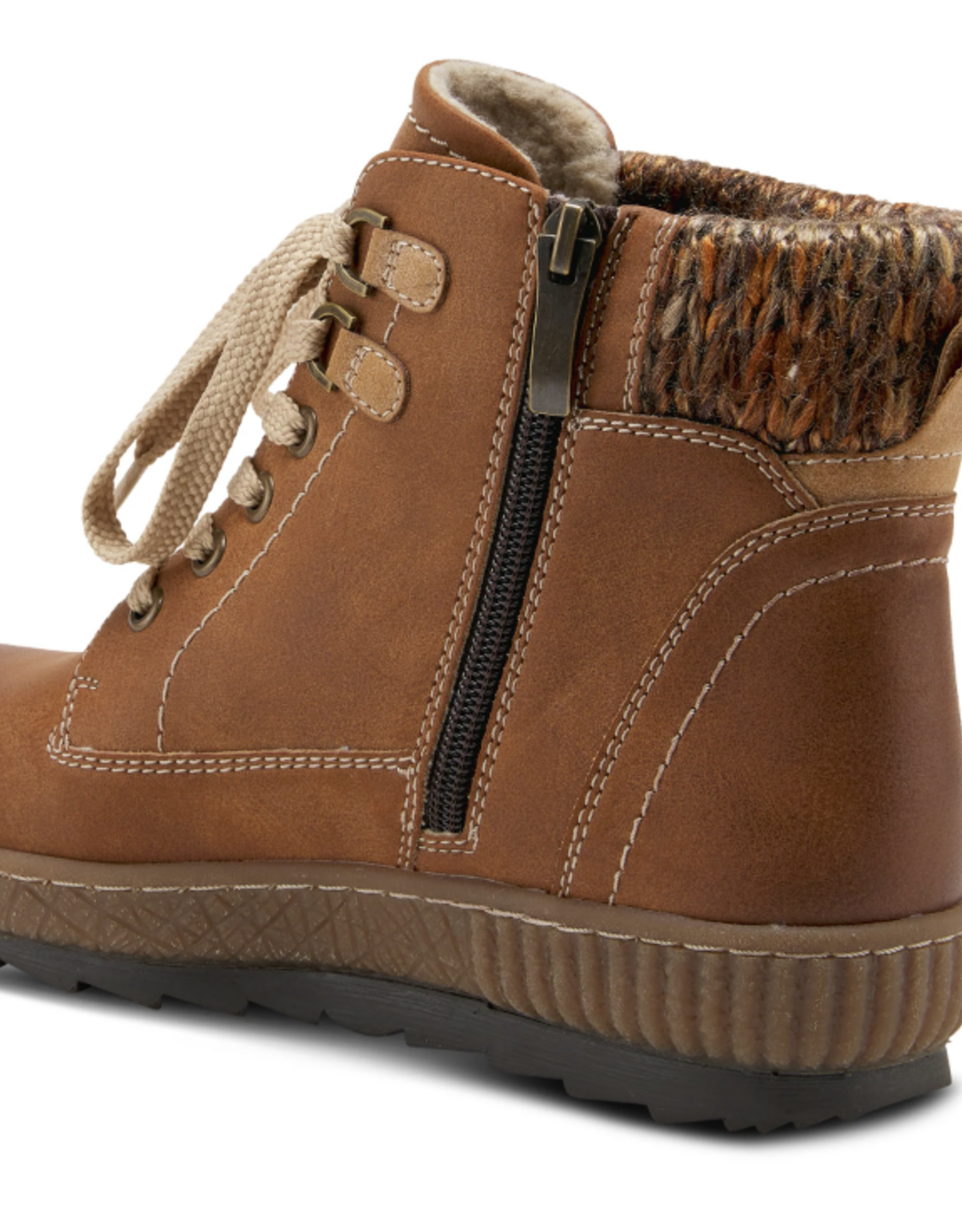 Spring Step Spring Step KARLENE Medium Brown Sporty Boot