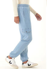 Threads 4 Thought Threads 4 Thought TWA10024 Lightwash Daphnie Denim Terry Cargo Jogger CE