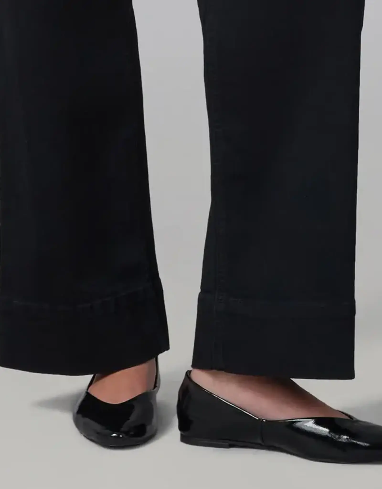 Lola Jeans Lola Colette Black High Rise Wide Leg Jean 31" HE
