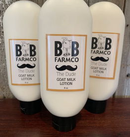 B and B Farm Co B and B FARMCO The Dude Goat Milk Lotion