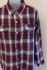 Keren Hart Keren Hart 79016A Wine Flannel Shirt BO