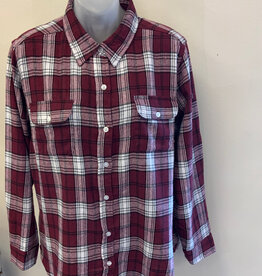 Keren Hart Keren Hart 79016A Wine Flannel Shirt BO