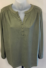 Joh JOH 55853A Olive Austin Suede Top AH
