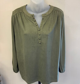 Joh JOH 55853A Olive Austin Suede Top AH