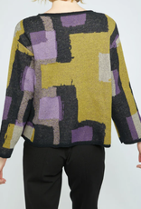 Olivia Olivia  Modern Collage Sweater CR