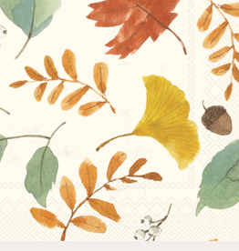 Boston International Harvest Leaves Allover Lunch Napkin