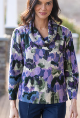Habitat Habitat Aspen Knit Brushstroke Print Pullover CB