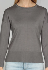 Metric Knits Metric Knits Dark Shadow Round  Roll Neck Long Sleeve Top AC Metric Knits Metric Knits Dark Shadow Round  Roll Neck Long Sleeve Top AC