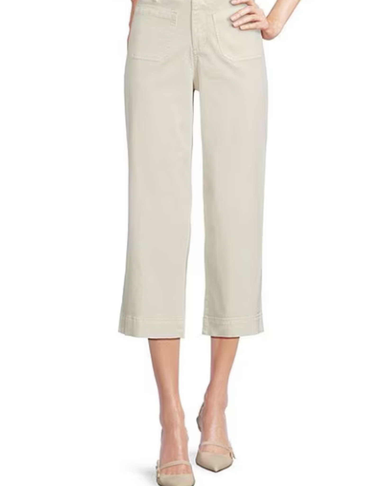 APNY APNY Natural Cropped Wide Leg Ankle Pant CA
