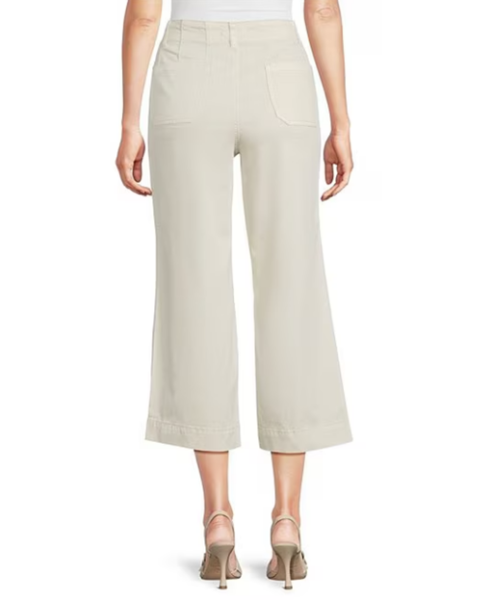 APNY APNY Natural Cropped Wide Leg Ankle Pant CA