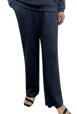 Creations Creation Navy Pull-On Luxe Fabric Lounge Pant Creations Creation Navy Pull-On Luxe Fabric Lounge Pant