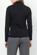 Soya Concept SOYA CONCEPT  Black Long Sleeve Turtle Neck Top LO