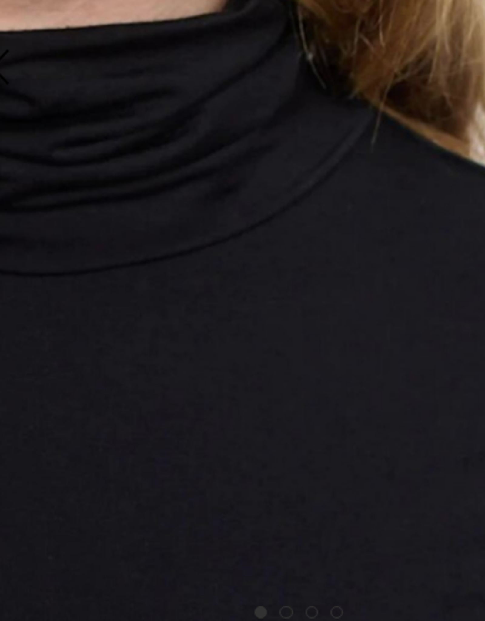 Soya Concept SOYA CONCEPT  Black Long Sleeve Turtle Neck Top LO