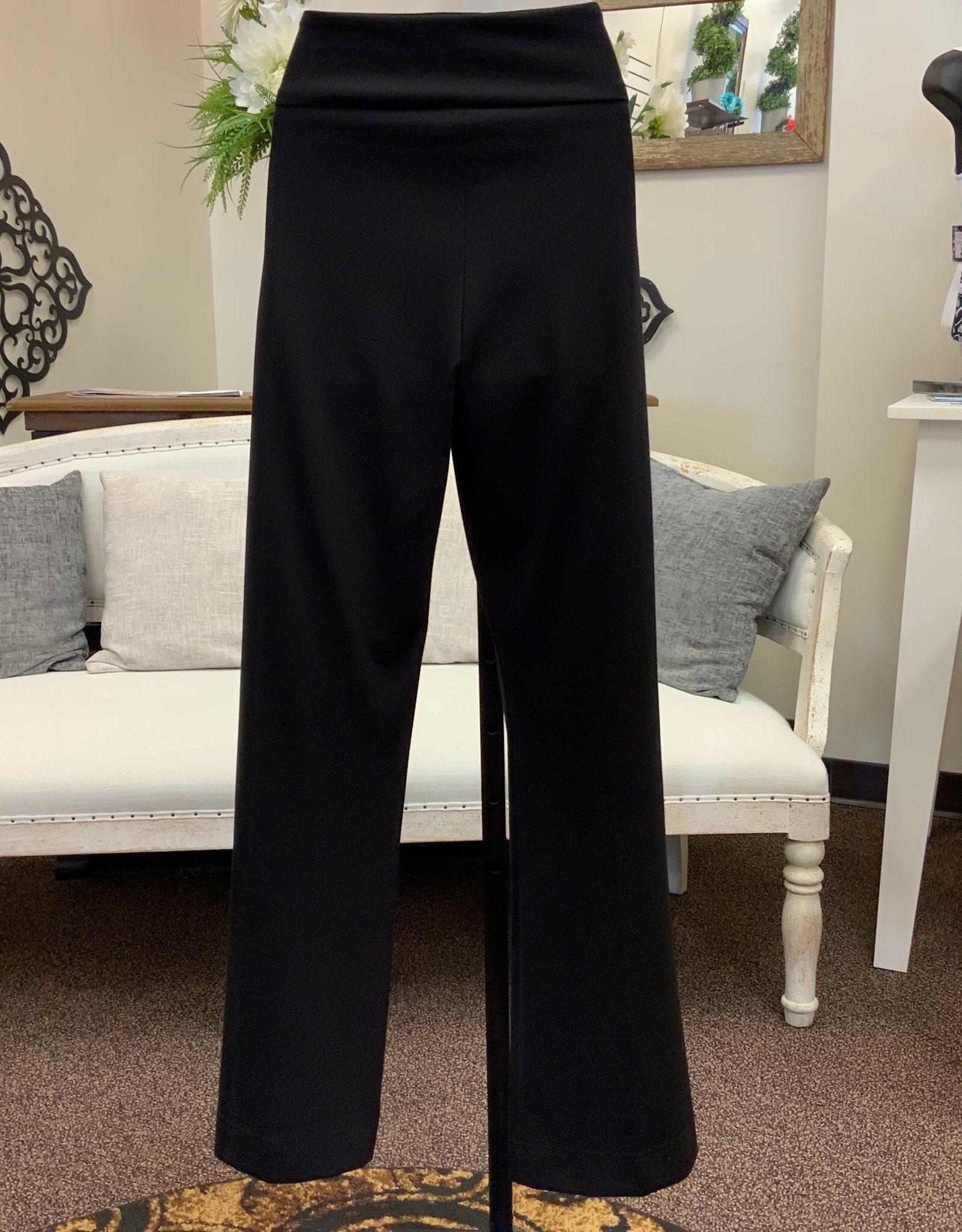 Lulu B Lulu B  Black Pull On Wide Leg Pant  AL
