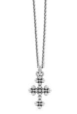 Brighton Brighton Silver Abbey Cross Necklace
