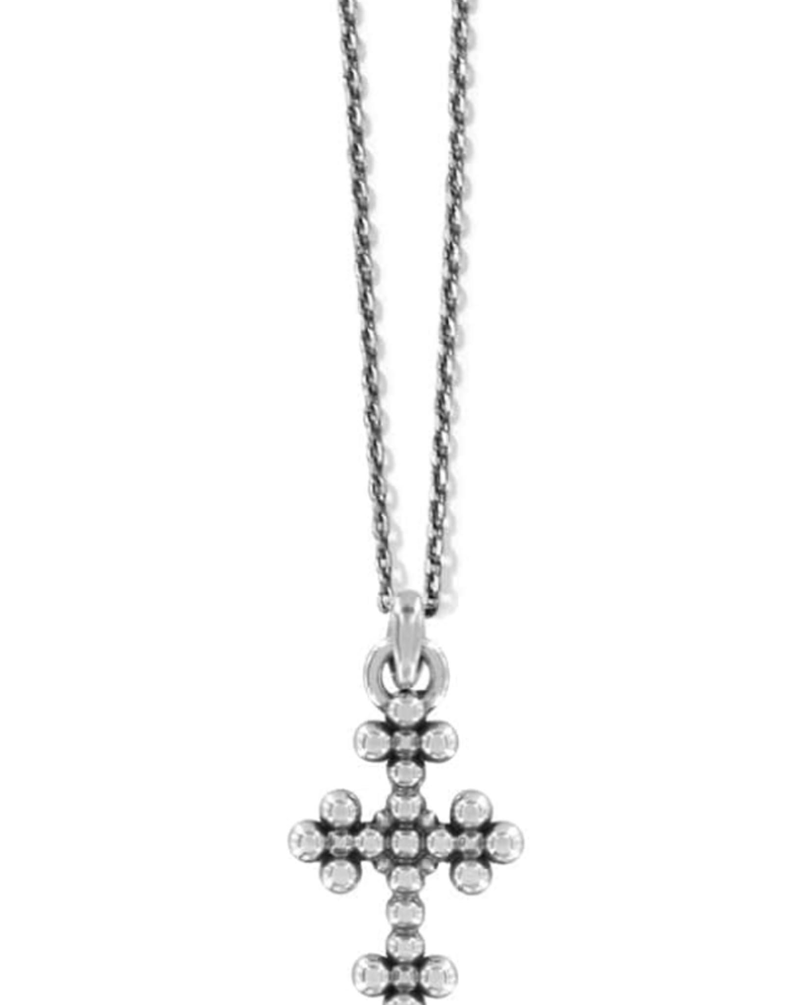 Brighton Brighton Silver Abbey Cross Necklace
