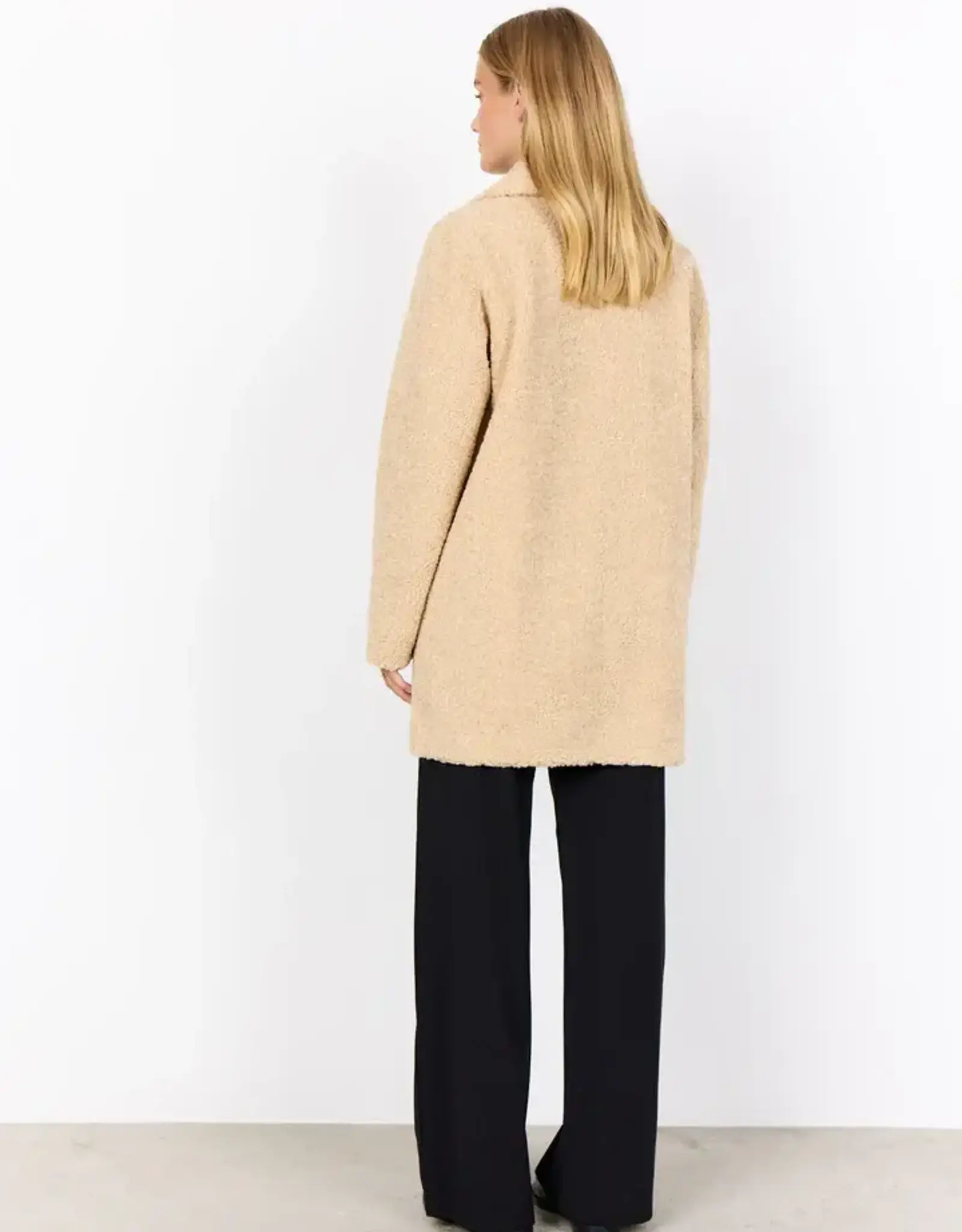 Soya Concept Soya Sand Sherpa Coat RR