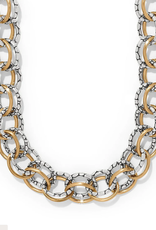 Brighton Brighton Pebble Link Two Tone Necklace
