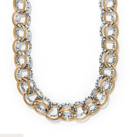 Brighton Brighton Pebble Link Two Tone Necklace