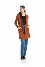 Papillon Papillon  Spice Lapel Coatigan W/Pockets AS
