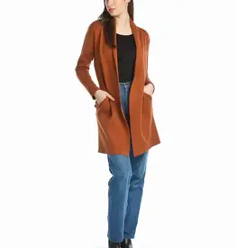 Papillon Papillon Spice Lapel Coatigan W/Pockets AS
