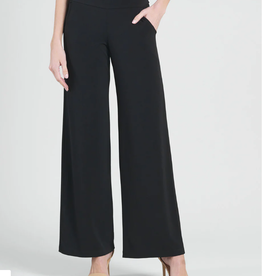 Clara Sun Woo Clara Sun Woo PT21 Black Pull-On Palazzo Pant