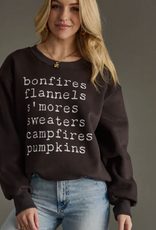 Panache Apparel Panache  Charcoal Bonfires Sweatshirt LK Panache Apparel Panache  Charcoal Bonfires Sweatshirt LK
