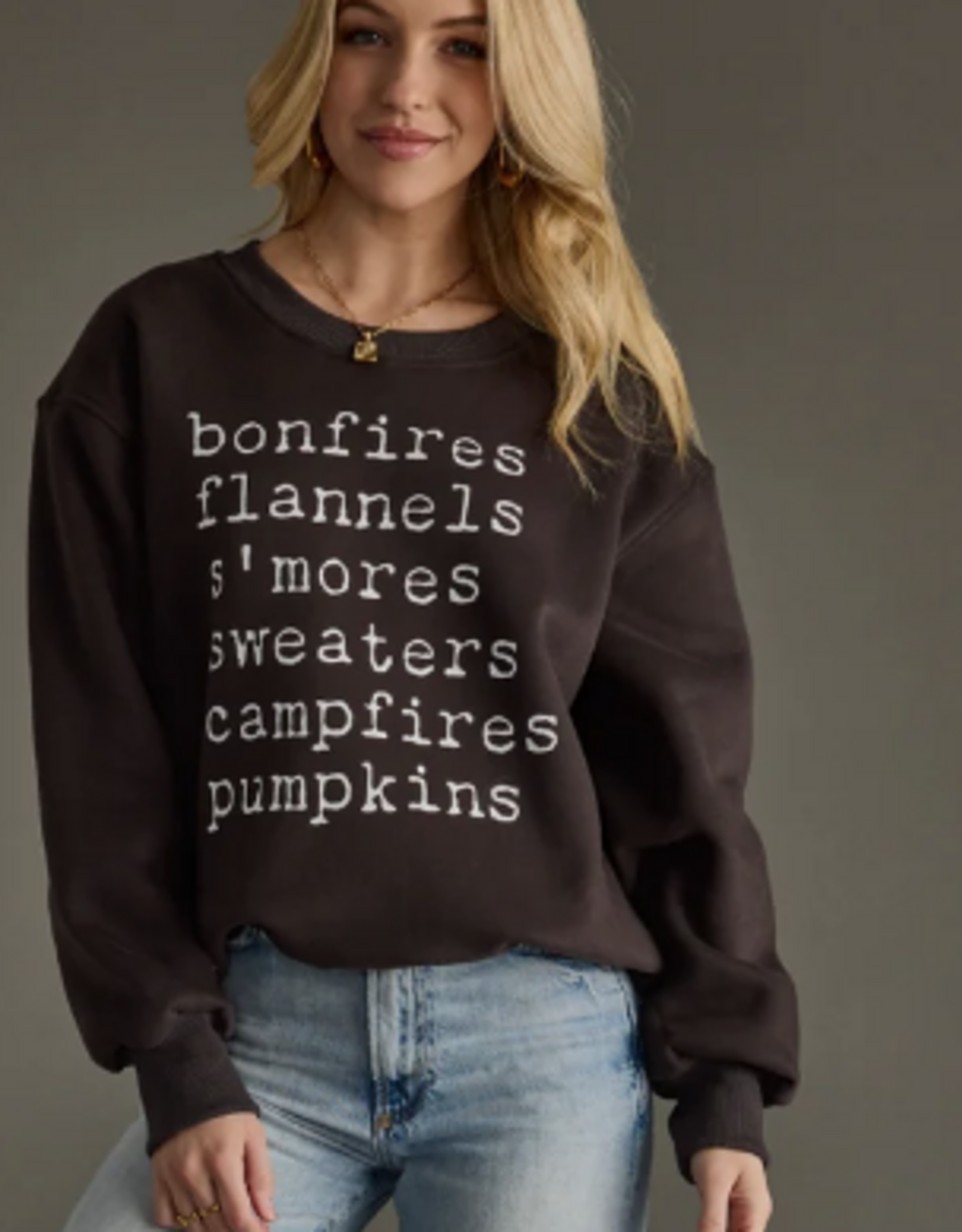 Panache Apparel Panache  Charcoal Bonfires Sweatshirt LK