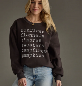 Panache Apparel Panache Charcoal Bonfires Sweatshirt LK Panache Apparel Panache Charcoal Bonfires Sweatshirt LK
