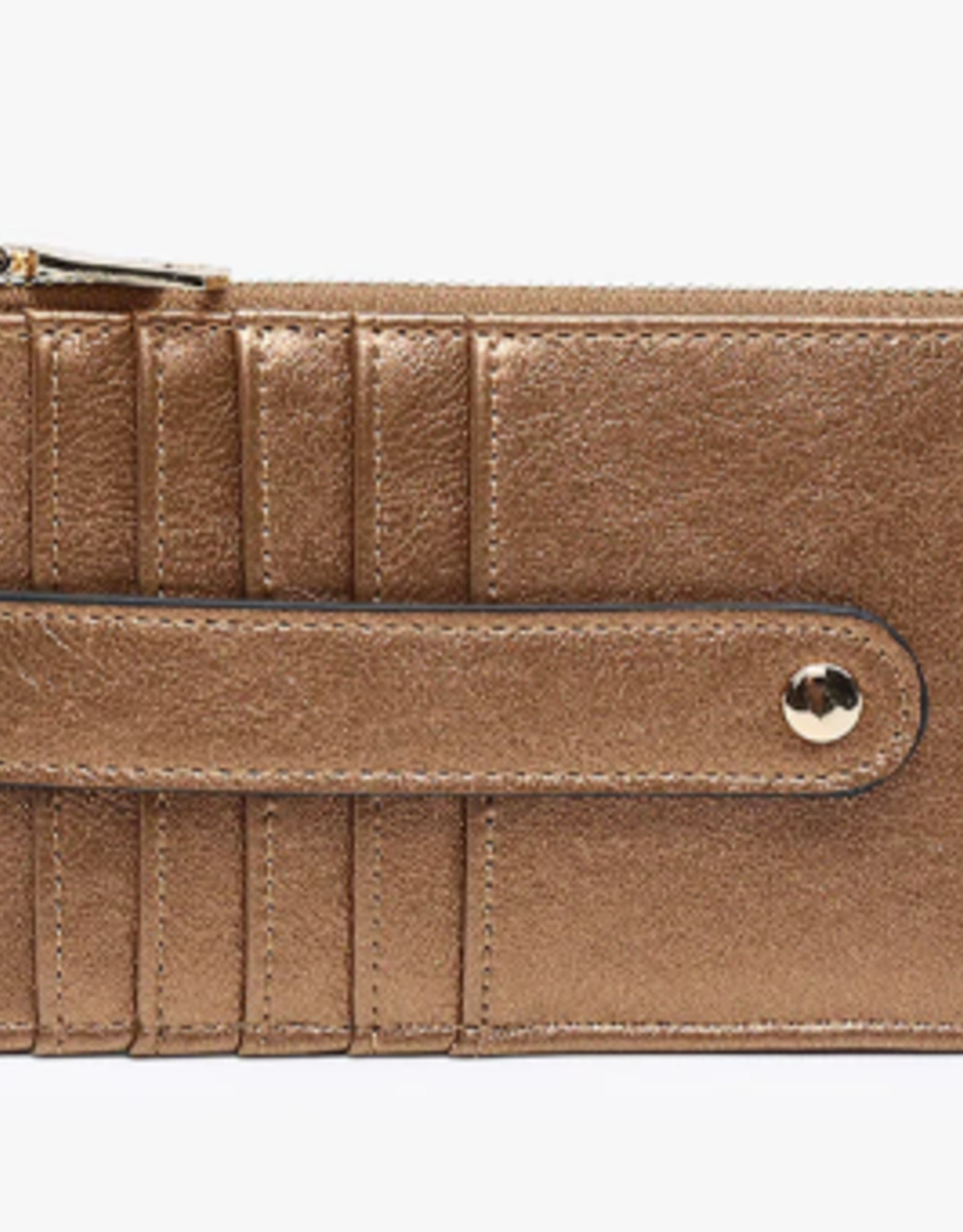 Jen and Co Jen & Co Penny Metallic Credit Card Sleeve