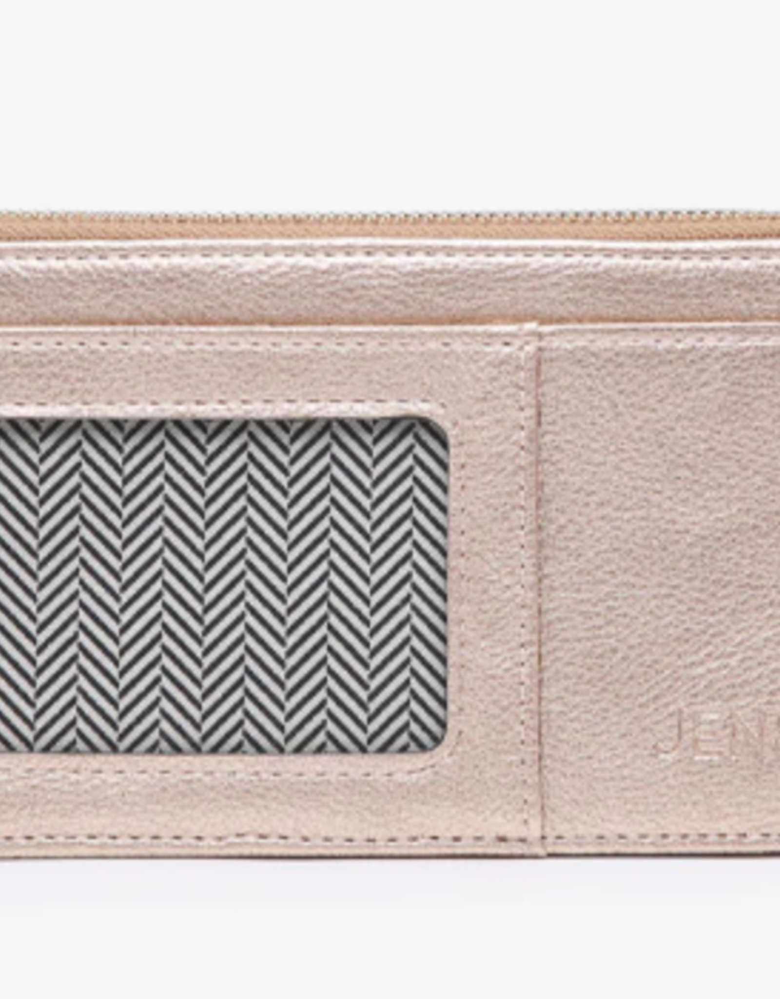 Jen and Co Jen & Co Penny Metallic Credit Card Sleeve